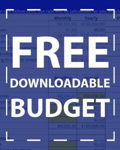 Free Downloadable Budget 